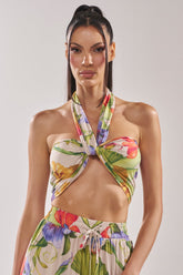 INTO THE GARDEN FLORAL BLOUSE