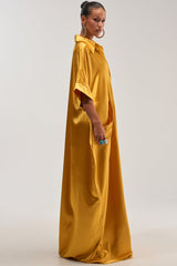 SHE'S RICH OVERSIZED JUMPSUIT IN MUSTARD