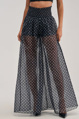 PRETTY GIRL POLKA DOT PALAZZO PANT