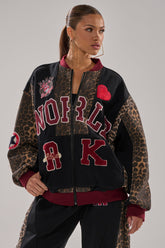 WORLD HOLD ON ZIP UP SWEATSHIRT