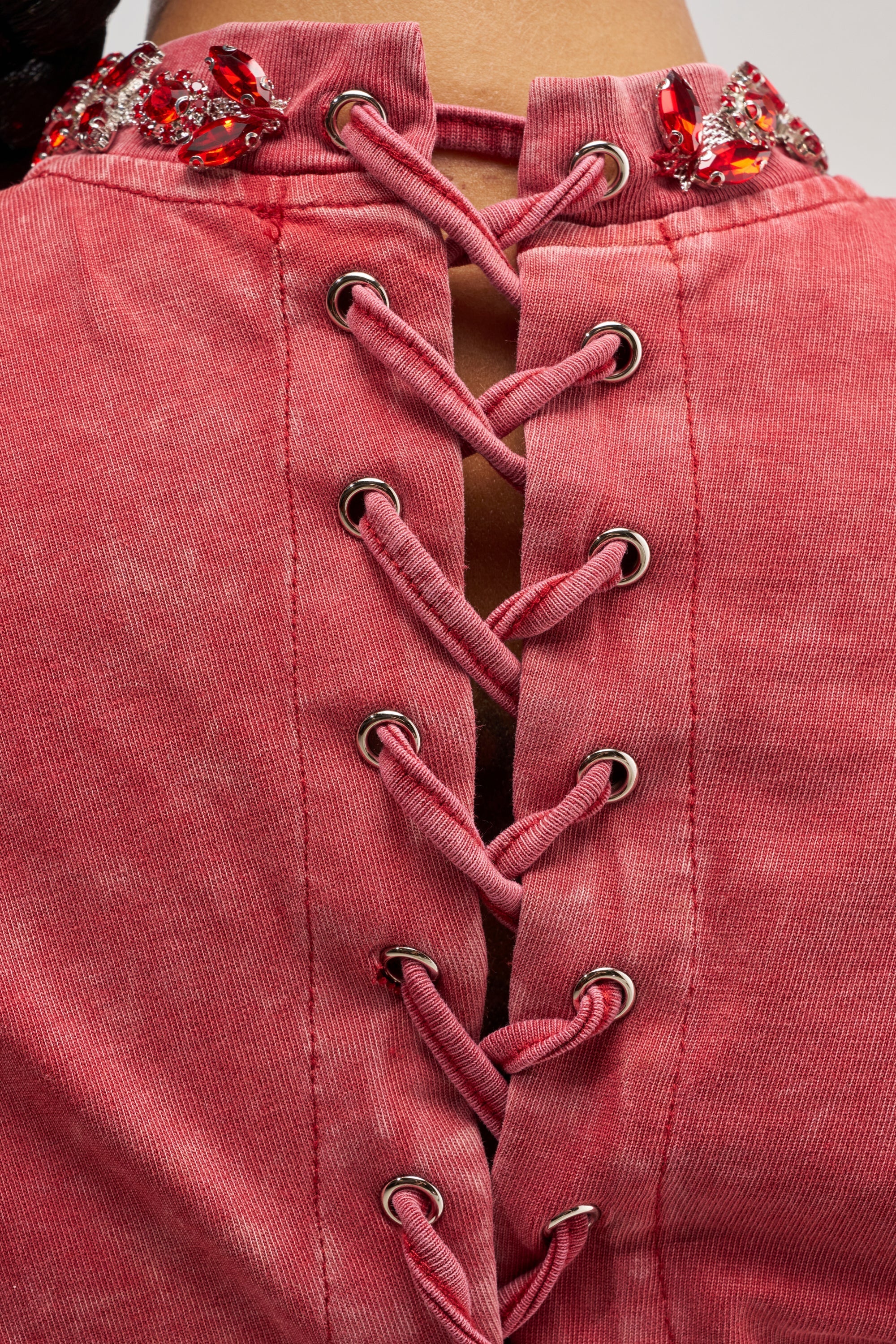 CHERRY ON TOP CROPPED TEE