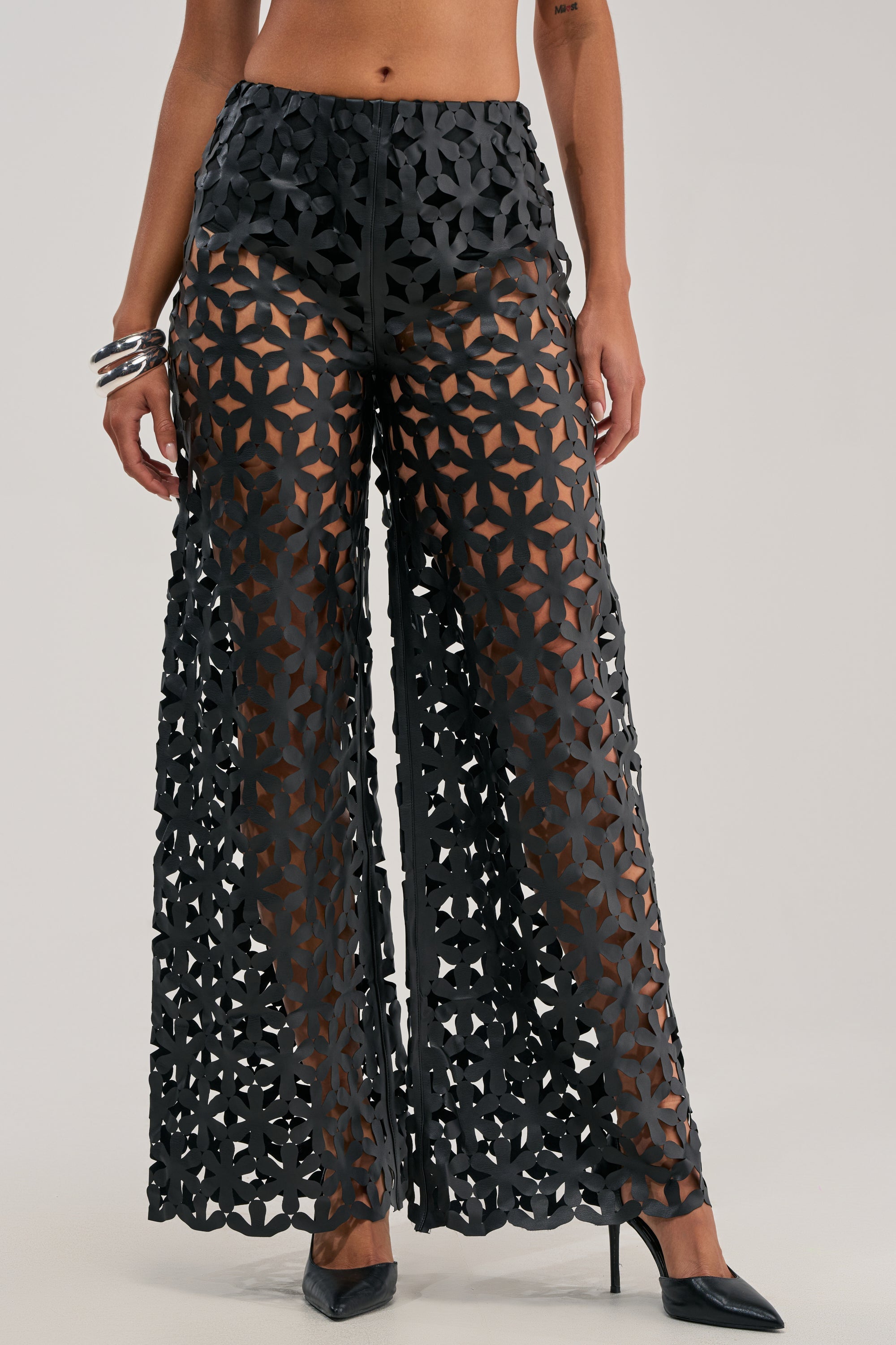 LEAH TROUSER IN BLACK